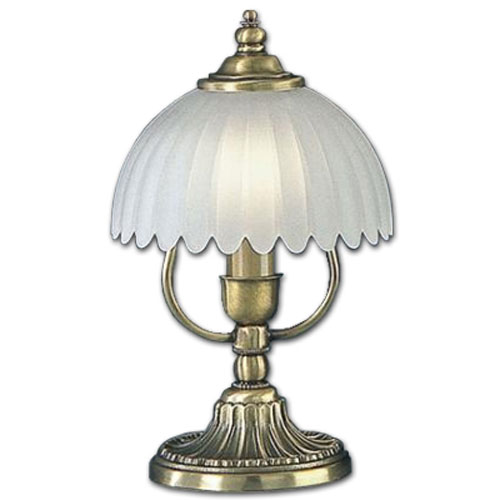 Настольная лампа Reccagni Angelo P. 2825 BRONZO ARTE VETRO SATIN