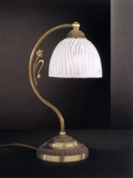Настольная лампа RECCAGNI ANGELO P. 5650 P BRONZO ARTE BIANCO