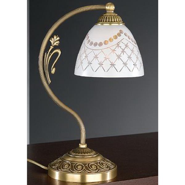 Настольная лампа RECCAGNI ANGELO P. 7052 P P. 7052 P BRONZO ARTE BIANCO IMPERO