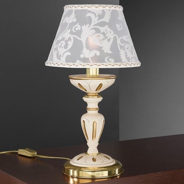 Настольная лампа Reccagni Angelo P. 7136 P ORO FRANCESE RICAMO