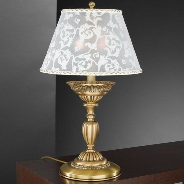 Настольная лампа Reccagni Angelo P. 8270 G BRONZO ARTE RICAMO