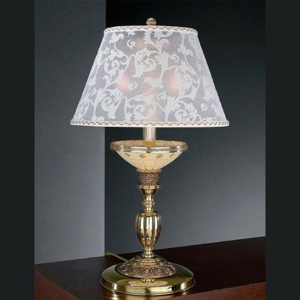 Настольная лампа Reccagni Angelo P. 7134 G ORO FRANCESE CLASSICO RICAMO