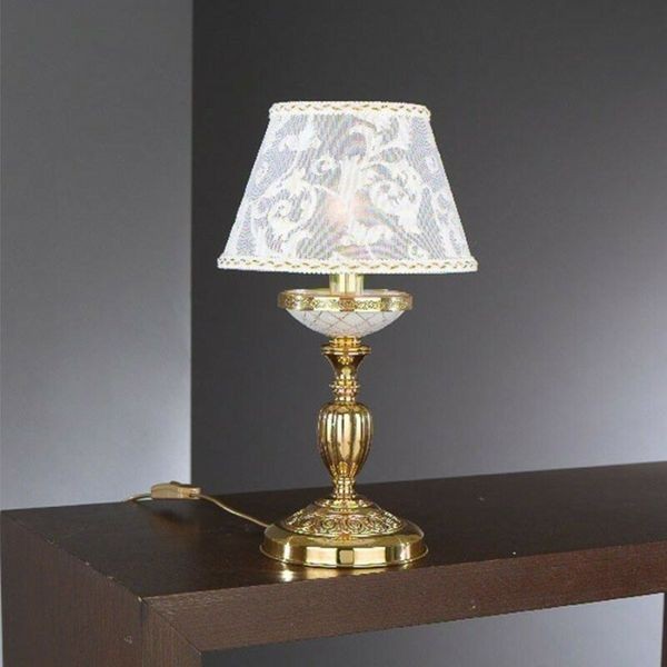 Настольная лампа Reccagni Angelo P. 7132 P ORO FRANCESE IMPERO PAR. RICAMO