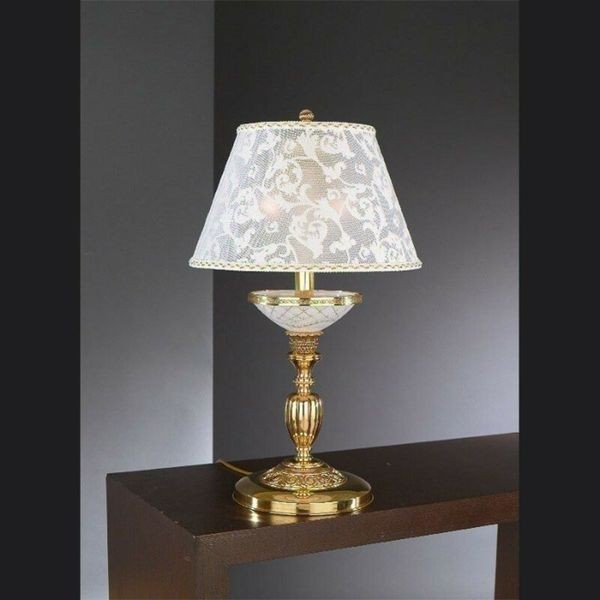 Настольная лампа Reccagni Angelo P. 7132 G ORO FRANCESE IMPERO PAR. RICAMO