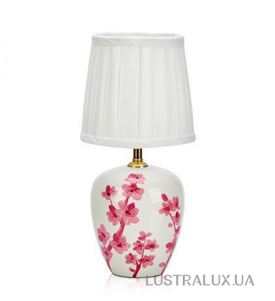 CHERRY Настольная лампа Markslojd 33cm White/Pink 107193