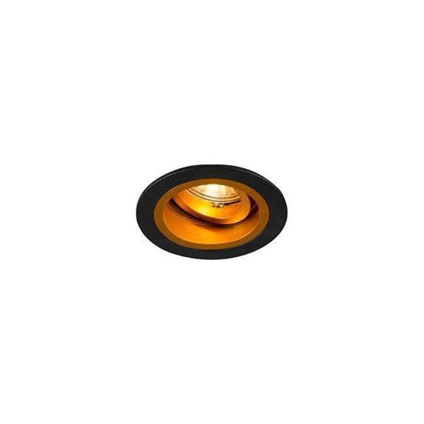 Точечный светильник Zuma Line 92702 Chuck Dl Round Black-Gold