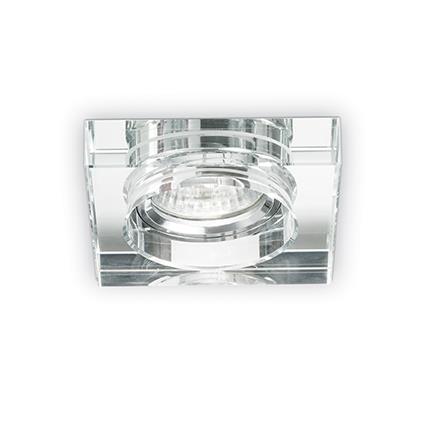 Точечный светильник Ideal Lux Blues FI1 Square Trasparente (114019)
