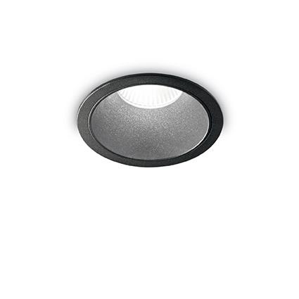 Точечный светильник Ideal Lux GAME ROUND BLACK BLACK (192314)