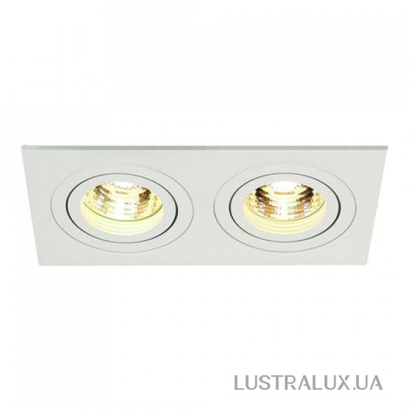 Точечный светильник SLV 113512 New Tria GU10 2 Square