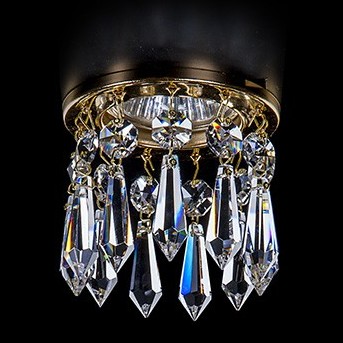 Хрустальный точечный светильник Artglass SPOT 83 CE A2534931