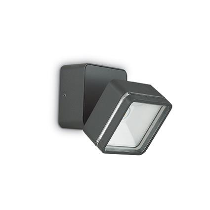 Настенный светильник Ideal Lux OMEGA SQUARE AP1 ANTRACITE (172514)