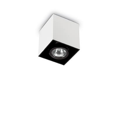Точечный светильник Ideal Lux Mood PL1 Square Small Bianco (140902)