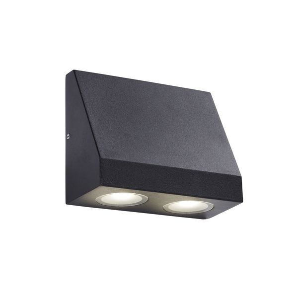 Настенный светильник Searchlight OUTDOOR 2042-2BK