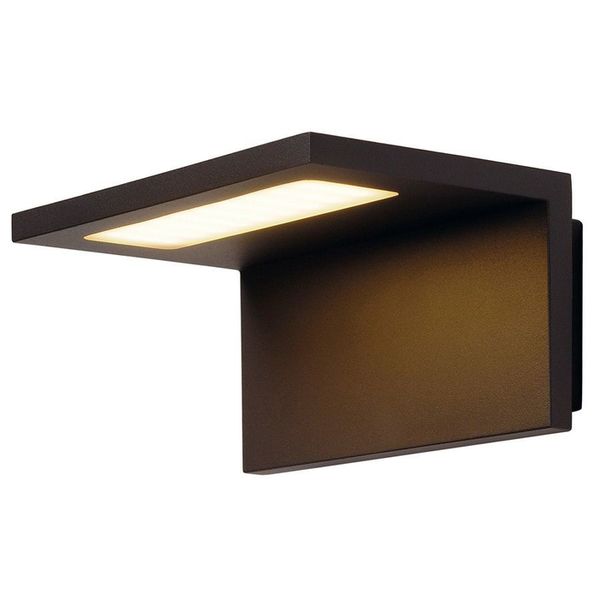 Уличный настенный светодиодный светильник SLV 231355 Angolux Wall, антрацит