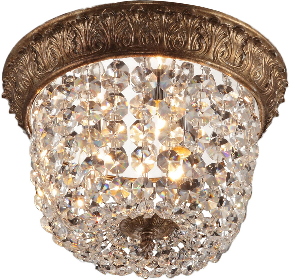 Потолочный светильник Altalusse INL-1095C-03 Silver Coffee Foil