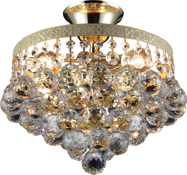 Потолочная люстра Altalusse INL-1117C-04 White & Gold