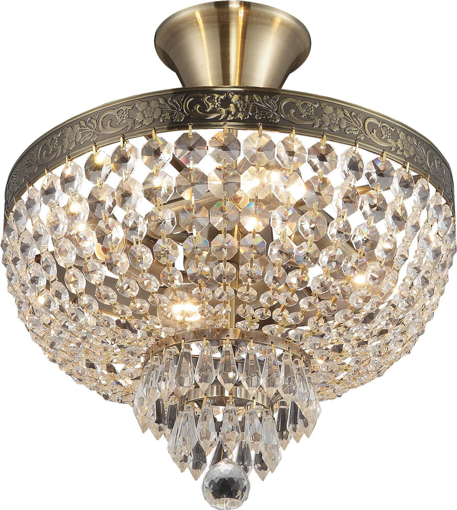 Люстра Altalusse INL-1115C-04 Antique Brass