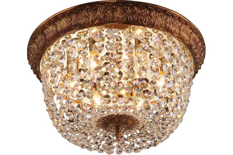 Люстра Altalusse INL-1095C-06 Gold Coffee Foil