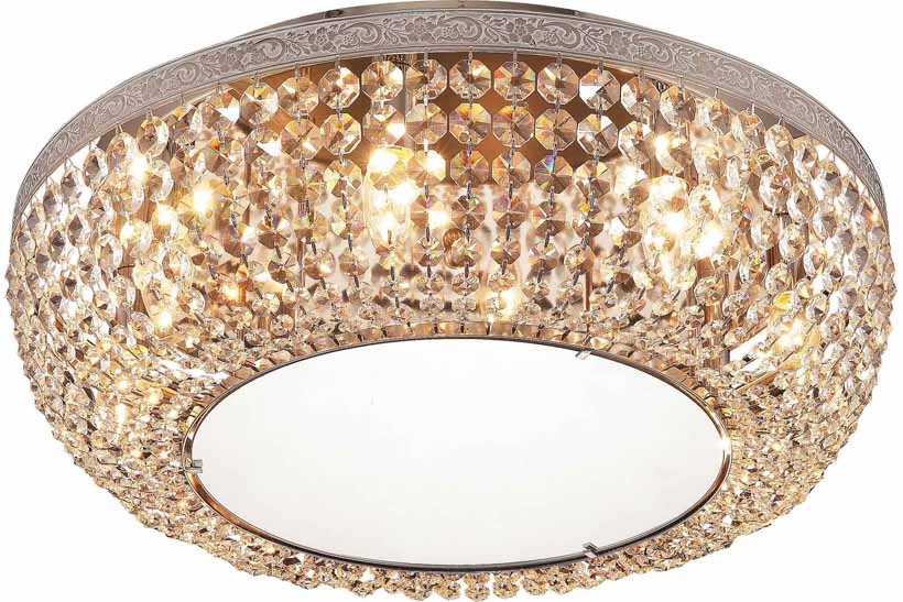 Люстра Altalusse INL-1123C-08 White Polish Nickel