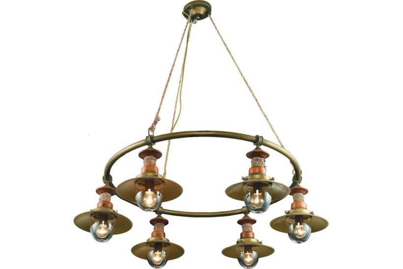 Люстра Altalusse INL-6097P-06 Brushed gold