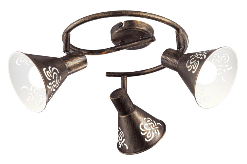 Спот потолочный Arte Lamp A5218PL-3BR Cono